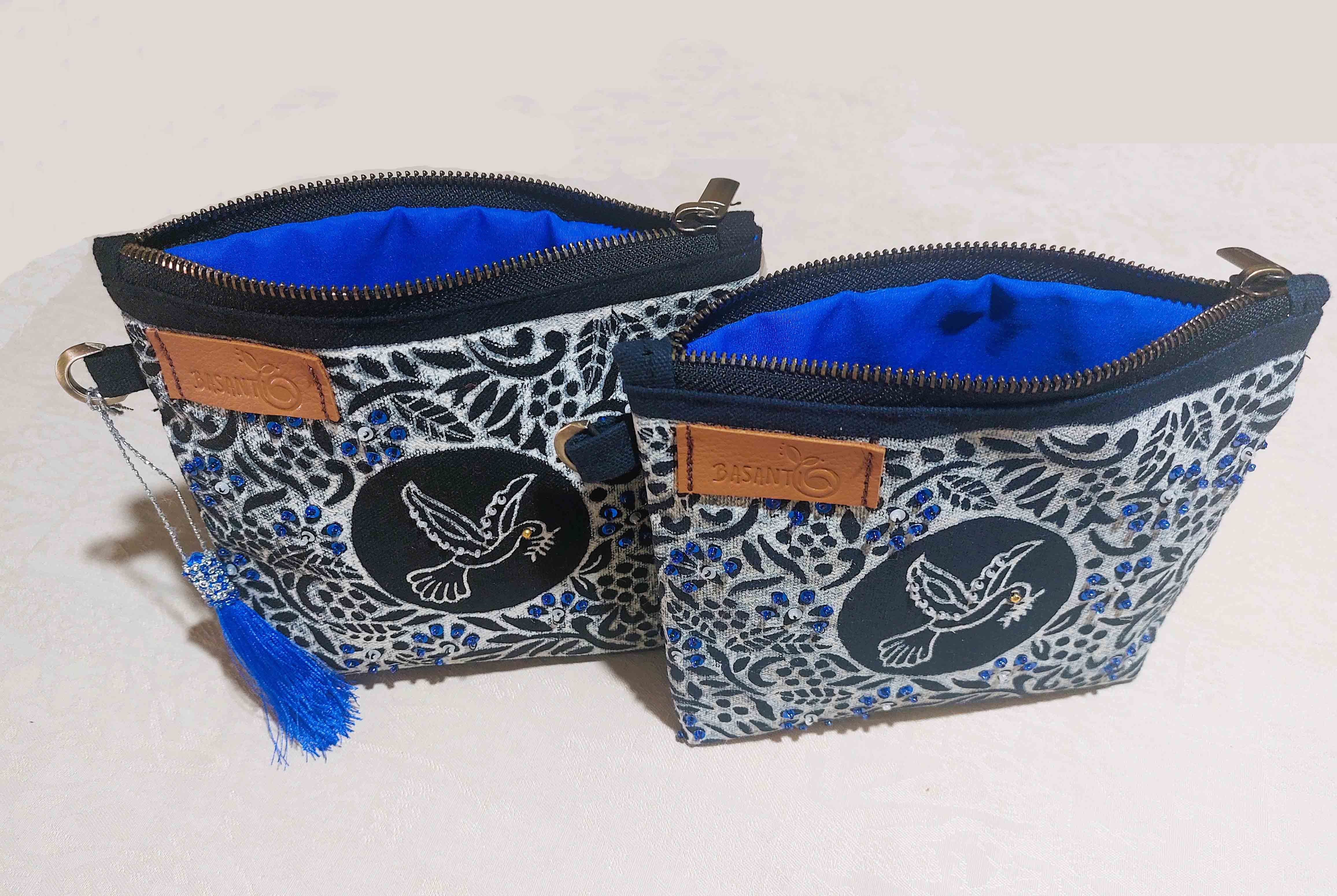 Cosmetic Purse open view
